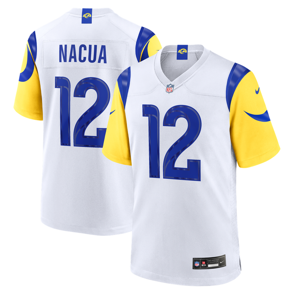 Los Angeles Rams Puka Nacua Nike Team Game Player Jersey - Royal