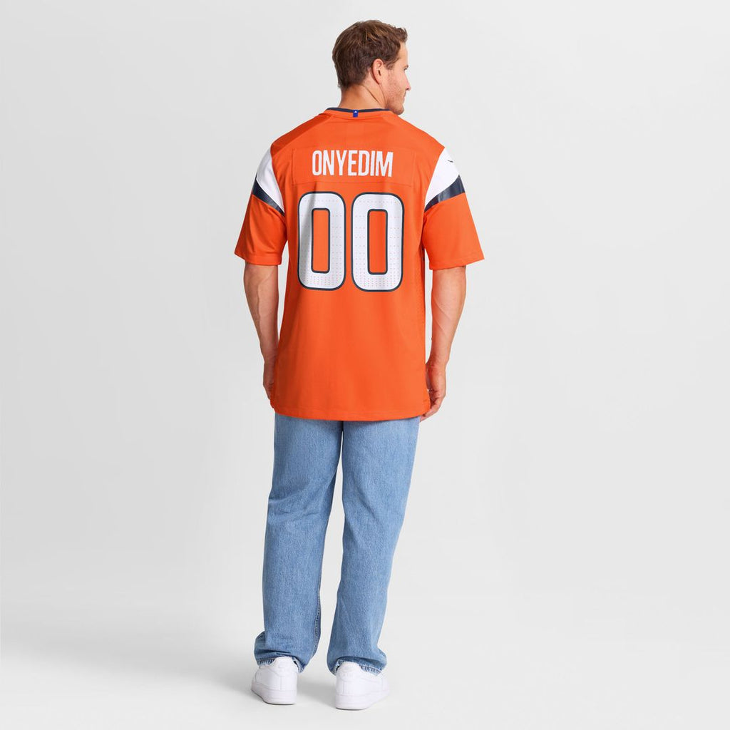 Denver Broncos Tyler Onyedim Nike Game Jersey - Orange
