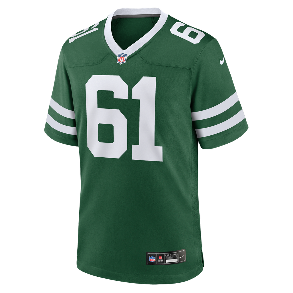 New York Jets Max Mitchell Nike Team Game Jersey - Legacy Green