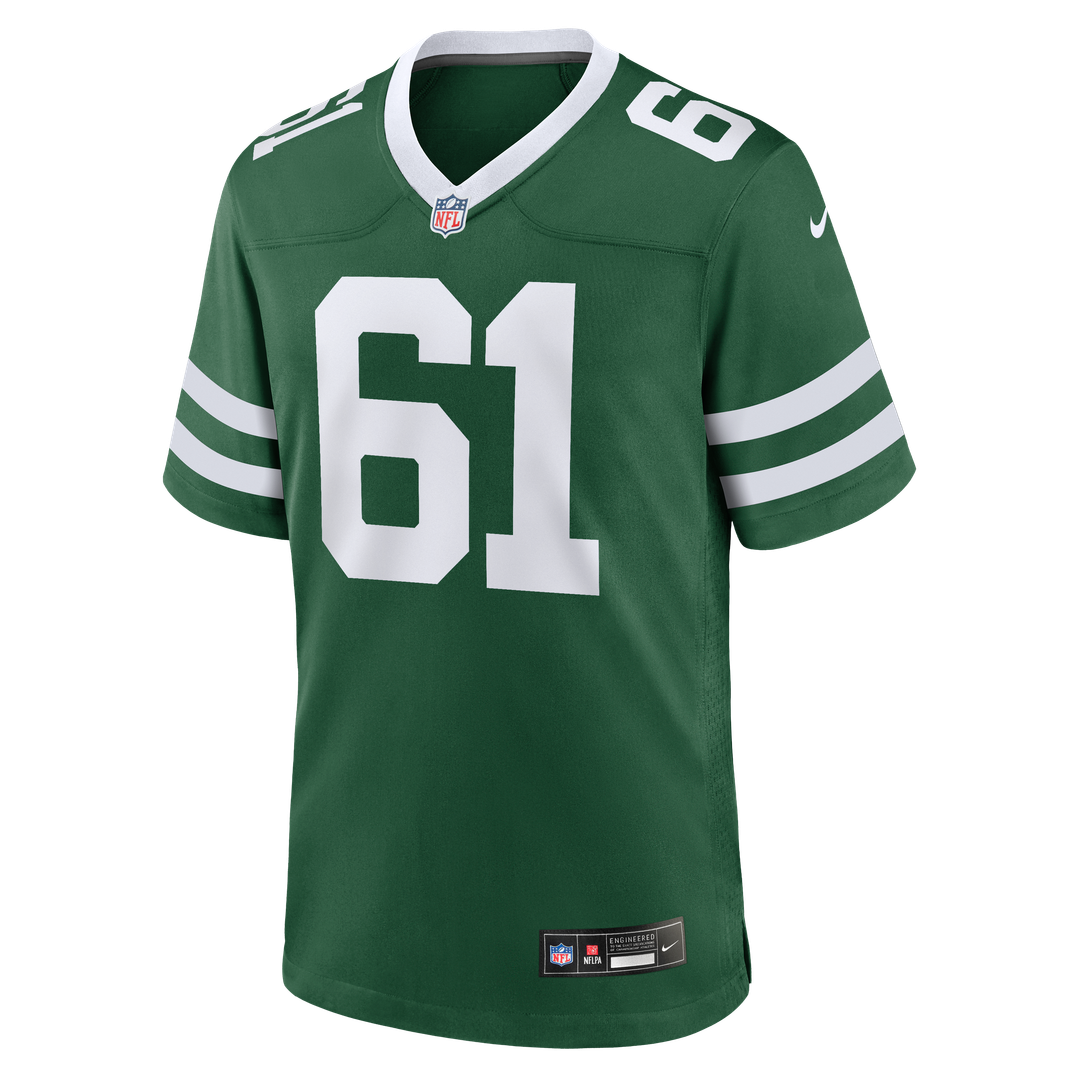 New York Jets Max Mitchell Nike Team Game Jersey - Legacy Green
