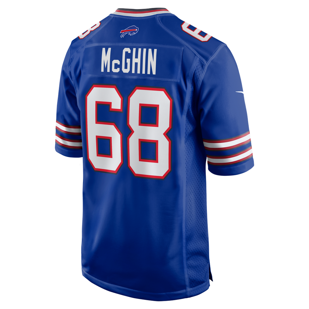 Buffalo Bills Garrett McGhin Nike Team Game Jersey - Royal