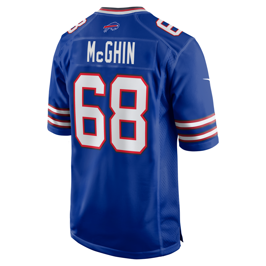 Buffalo Bills Garrett McGhin Nike Team Game Jersey - Royal