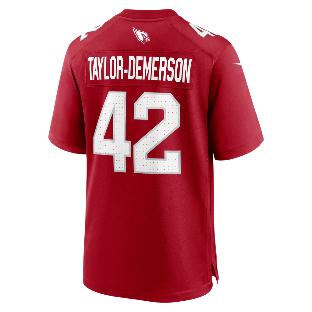 Arizona Cardinals Dadrion Taylor-Demerson Nike Team Game Jersey - Cardinal