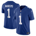New York Giants Malik Nabers Nike Vapor F.U.S.E. Limited Jersey - Royal