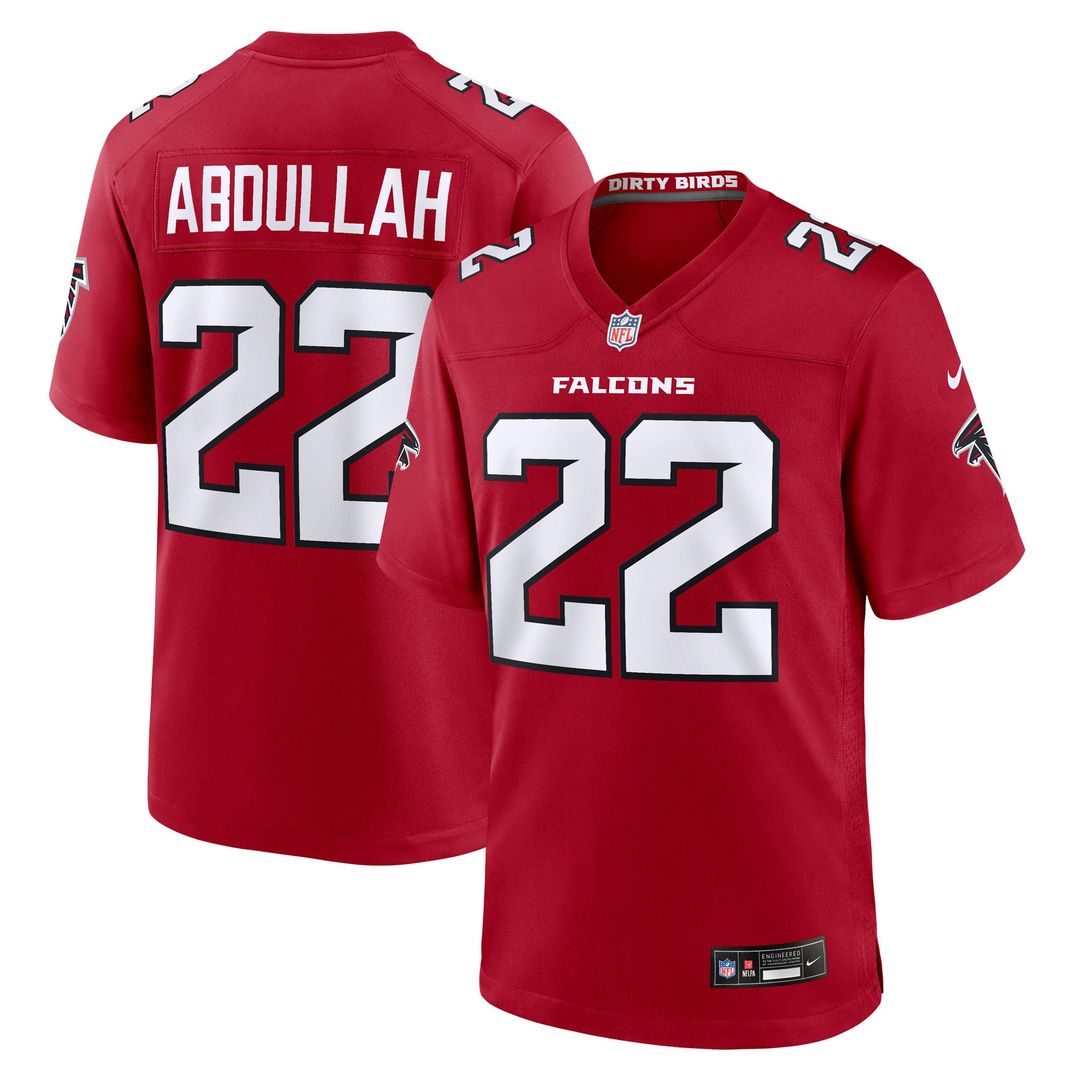 Atlanta Falcons Yasir Abdullah Nike Team Game Jersey - Red
