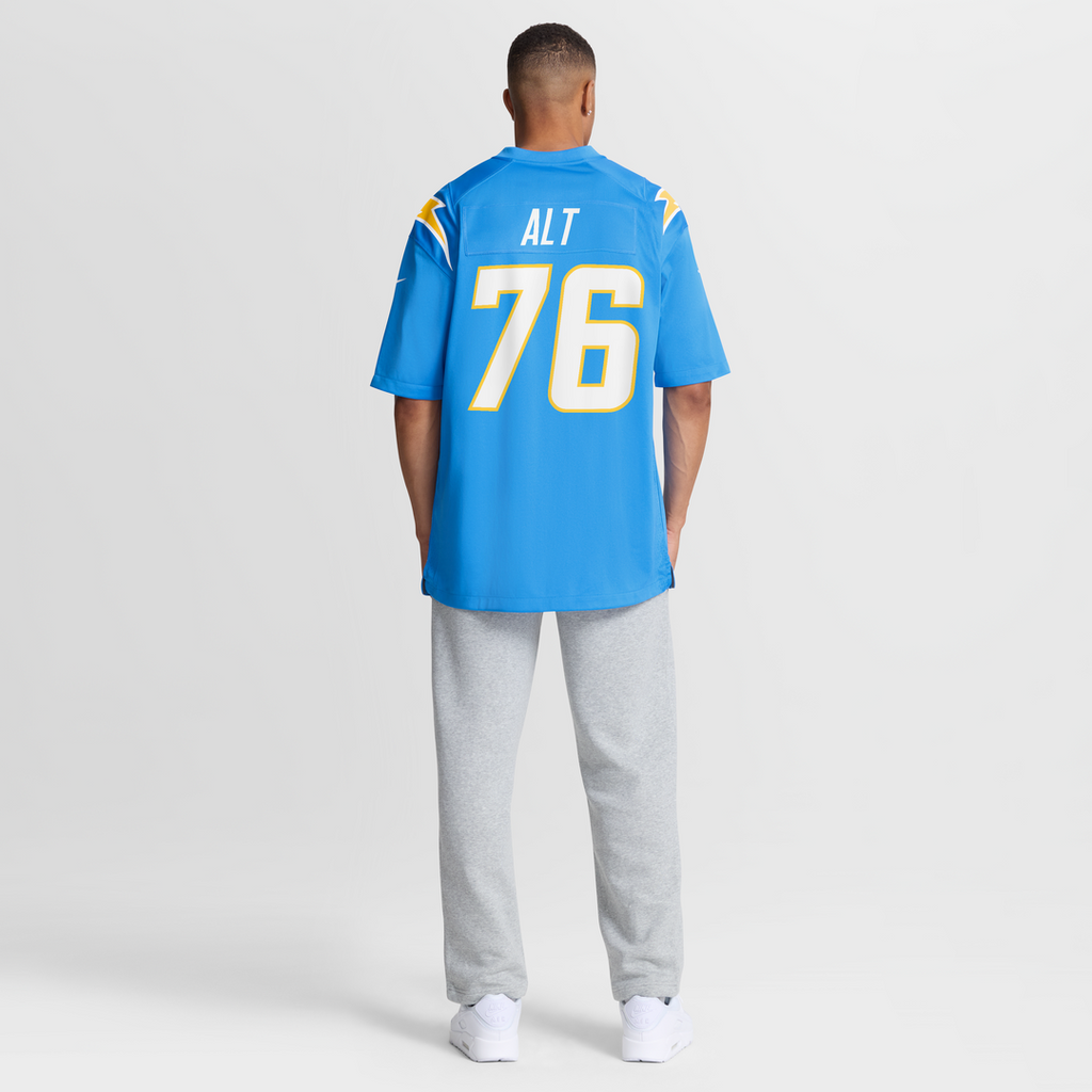 Los Angeles Chargers Joe Alt Nike Player Game Jersey - Powder Blue