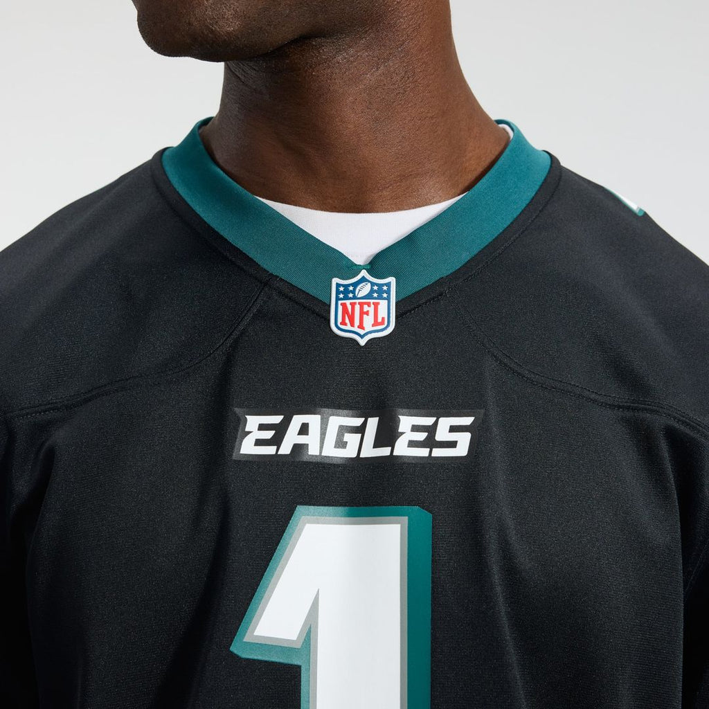Philadelphia Eagles Jalen Hurts Nike Team Game Jersey - Midnight Green