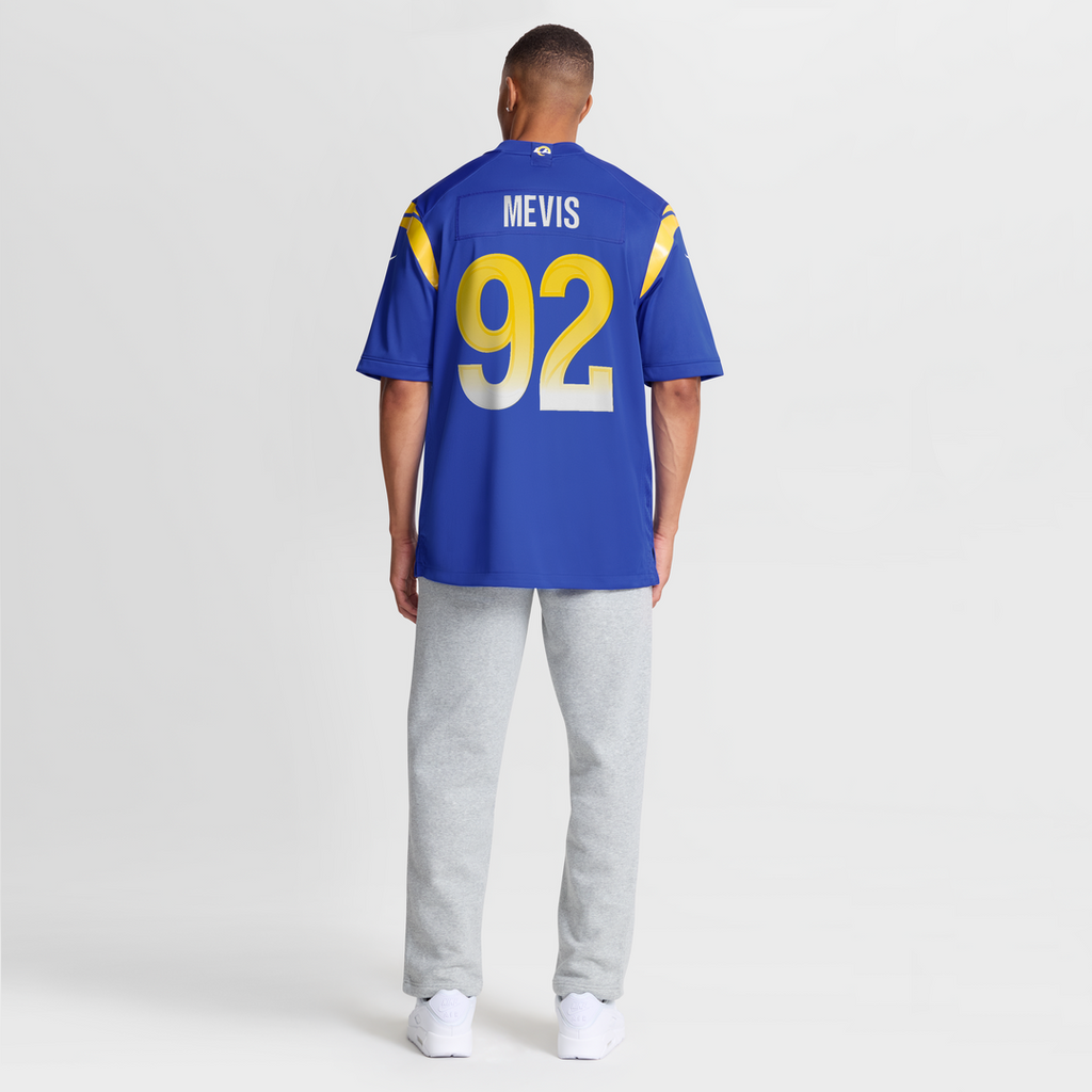Los Angeles Rams Harrison Mevis Nike Team Game Jersey - Royal