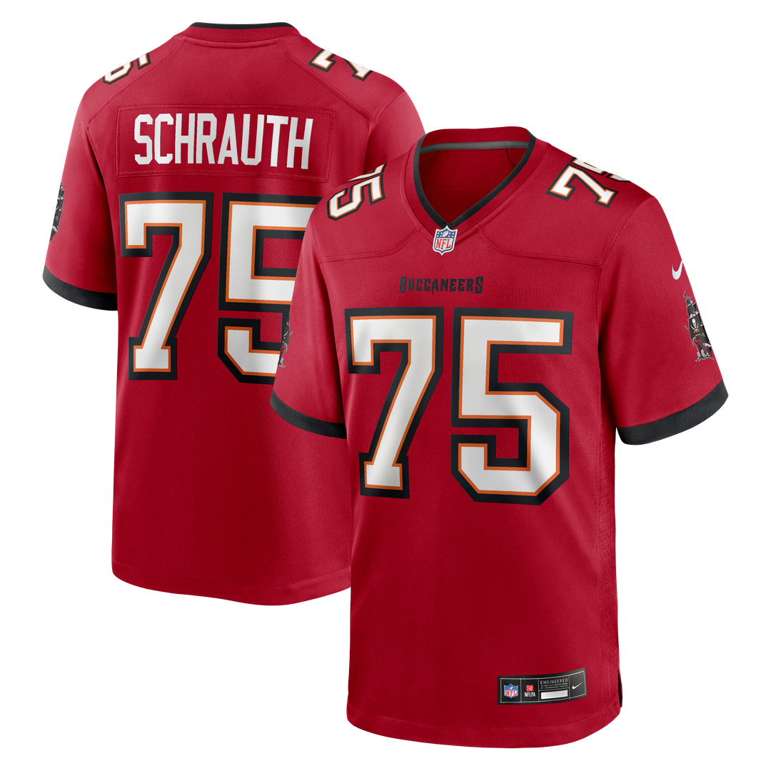 Tampa Bay Buccaneers Billy Schrauth Nike Team Game Jersey - Red