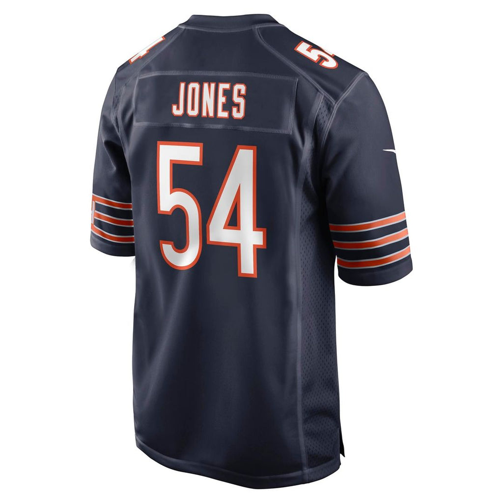Chicago Bears Logan Jones Nike Team Game Jersey - Navy