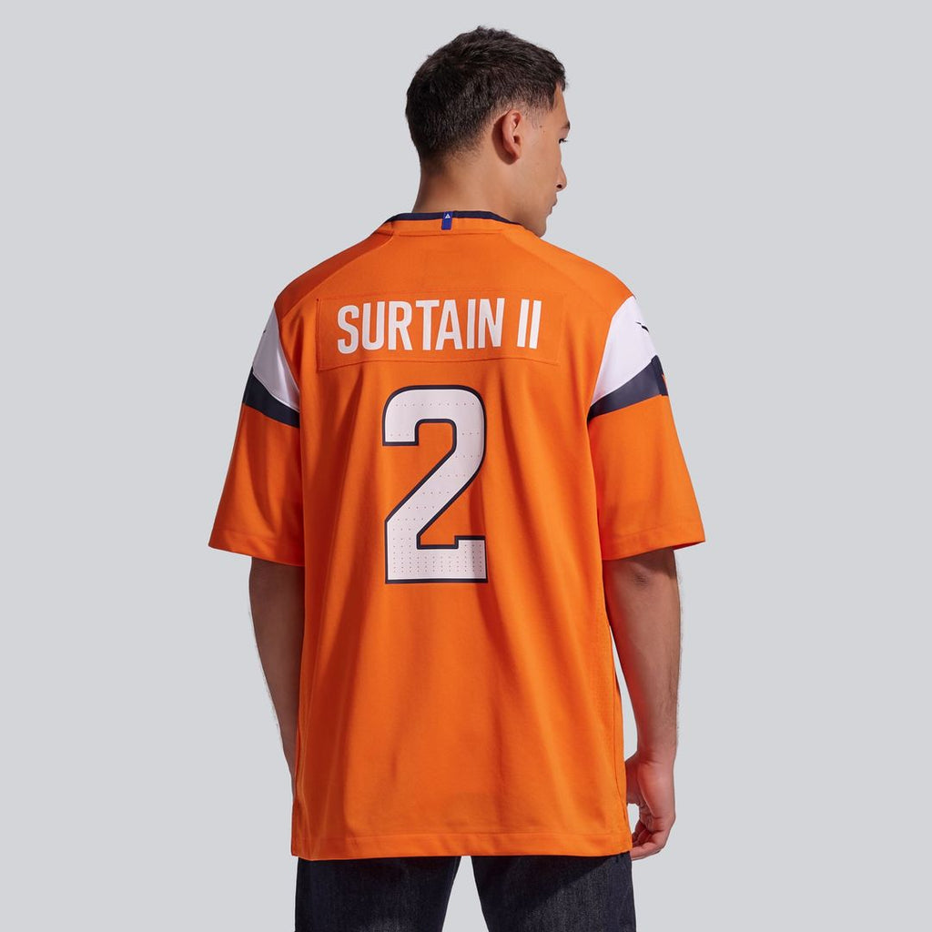 Denver Broncos Patrick Surtain II Nike Team Game Jersey - Orange