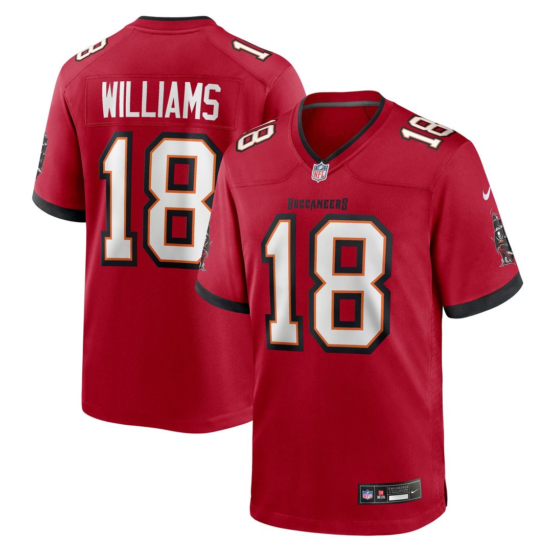 Tampa Bay Buccaneers Josh Williams Nike Team Game Jersey - Red