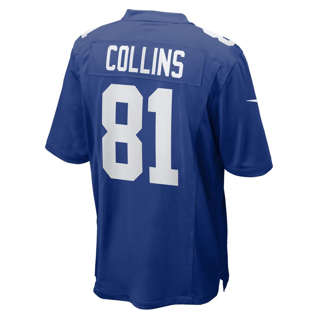 New York Giants Beaux Collins Nike Team Game Jersey - Royal
