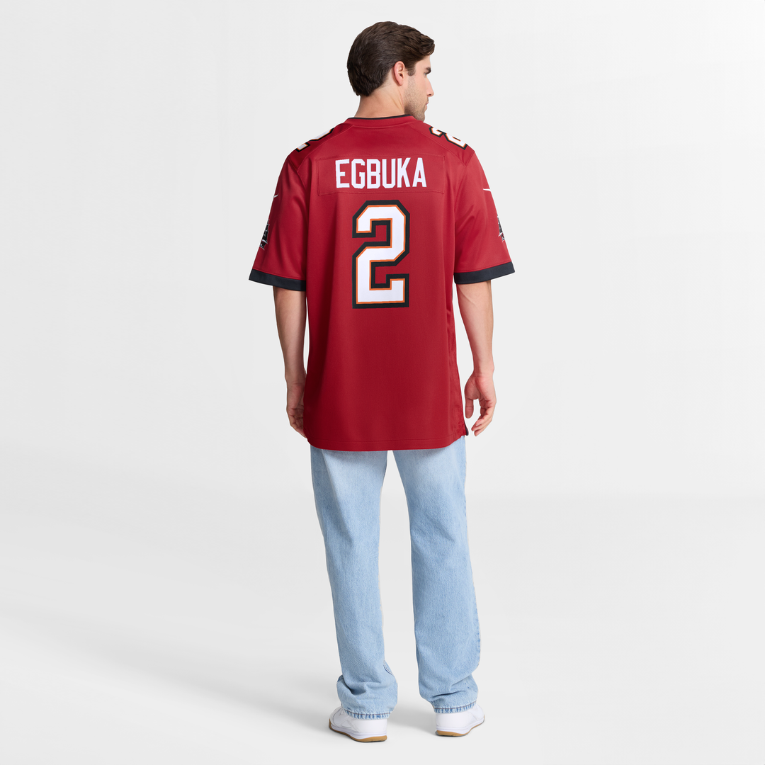 Tampa Bay Buccaneers Emeka Egbuka Nike Alternate 2 Game Jersey - Creamsicle