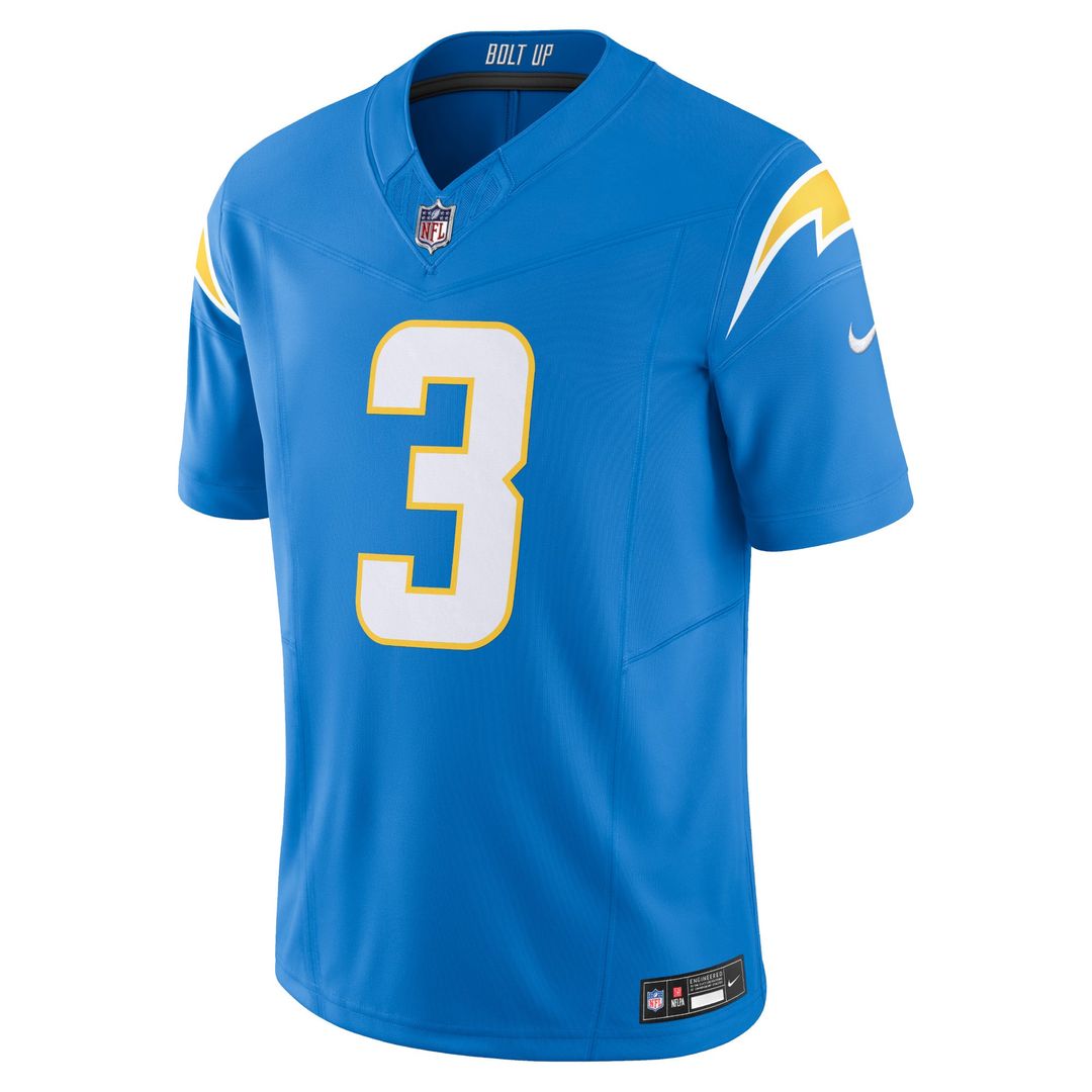 Los Angeles Chargers Derwin James Jr. Nike Alternate Charger Power Vapor F.U.S.E. Limited Jersey - Gold