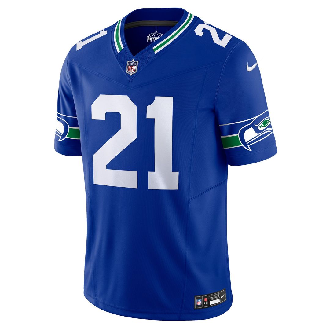 Seattle Seahawks Devon Witherspoon Nike Alternate Vapor F.U.S.E. Limited Jersey - Royal