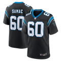 Carolina Panthers Nick Samac Nike Team Game Jersey - Black