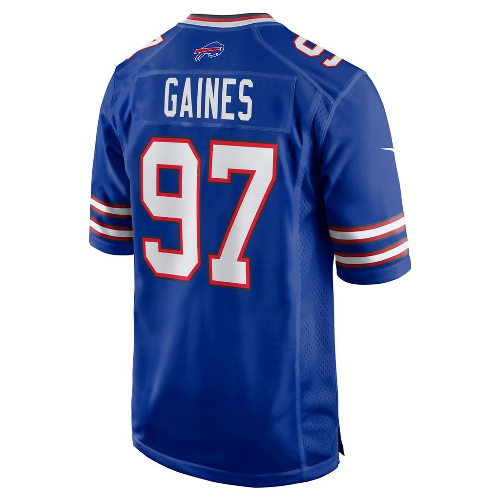 Buffalo Bills Greg Gaines Nike Team Game Jersey - Royal