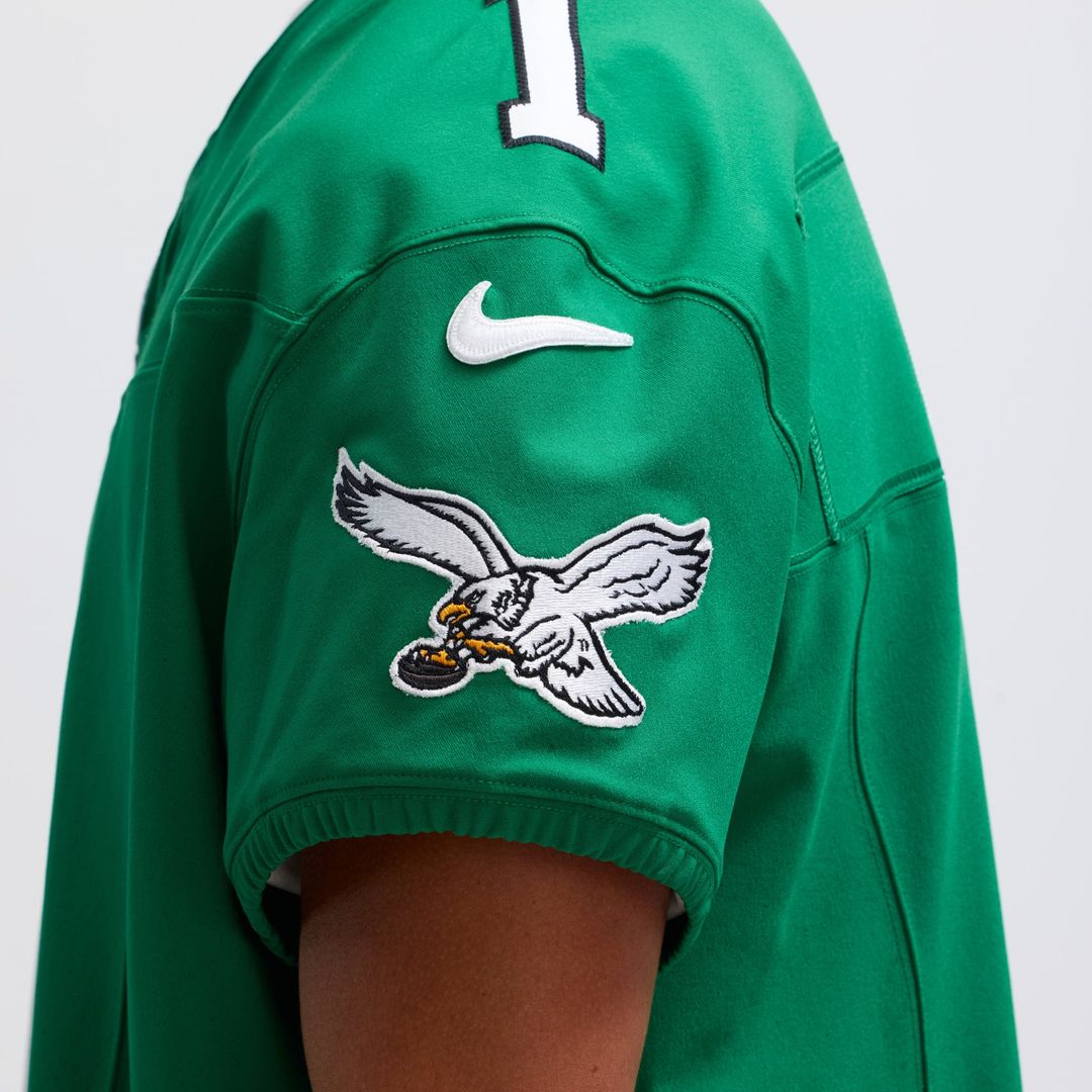 Philadelphia Eagles Jalen Hurts Nike Team Vapor F.U.S.E. Elite Jersey - Midnight Green