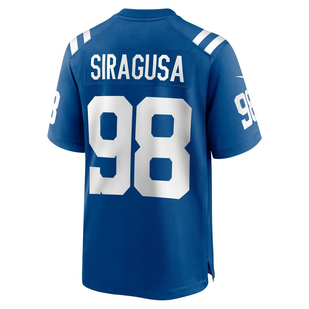 Indianapolis Colts Tony Siragusa Nike Game Retired Player Jersey - Royal
