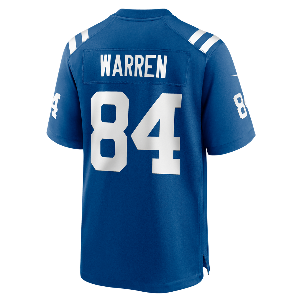 Indianapolis Colts Tyler Warren Nike Team Game Jersey - Royal