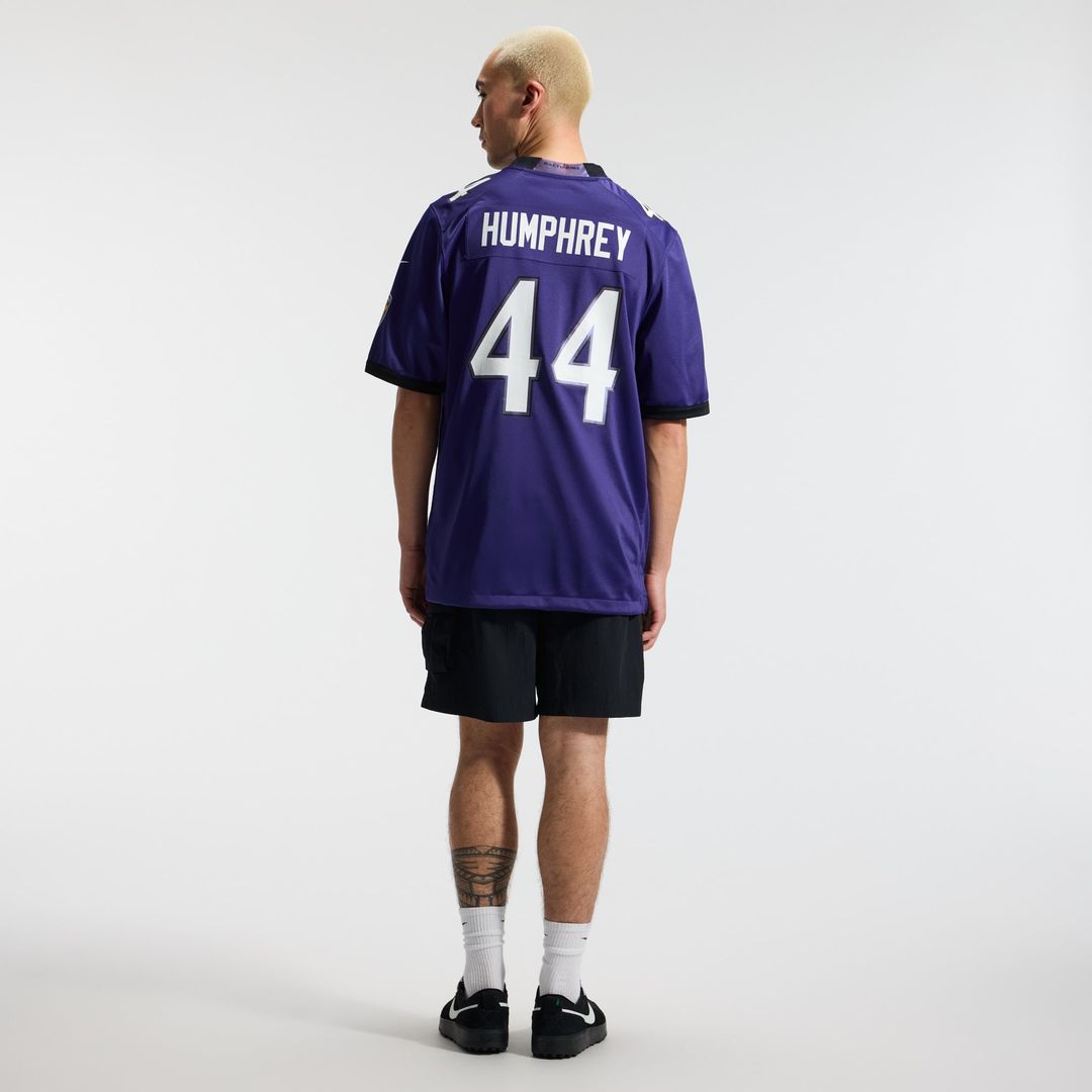 Baltimore Ravens Marlon Humphrey Nike Team Game Jersey - Purple