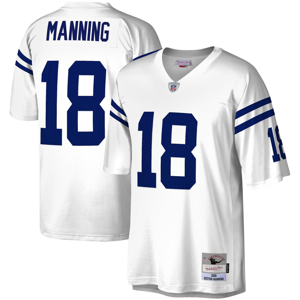 Indianapolis Colts Peyton Manning Mitchell & Ness Legacy Replica Jersey - White