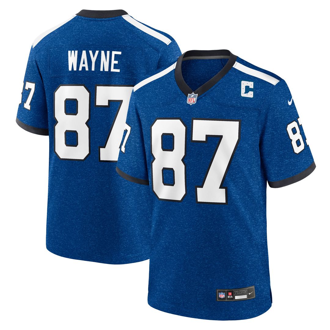 Indianapolis Colts Reggie Wayne Nike Retired Player Alternate Game Jersey - Blue