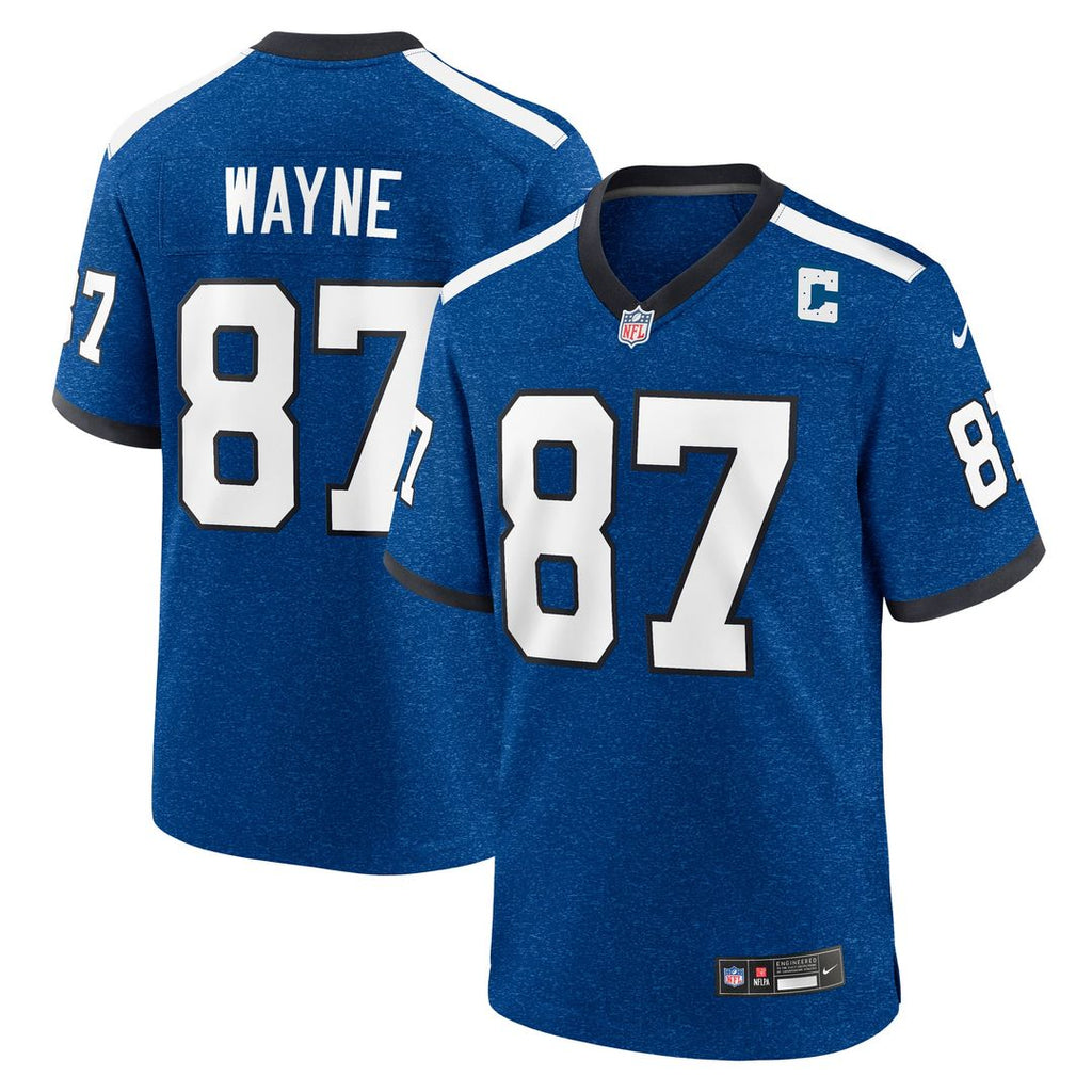 Indianapolis Colts Reggie Wayne Nike Retired Player Game Jersey - Royal