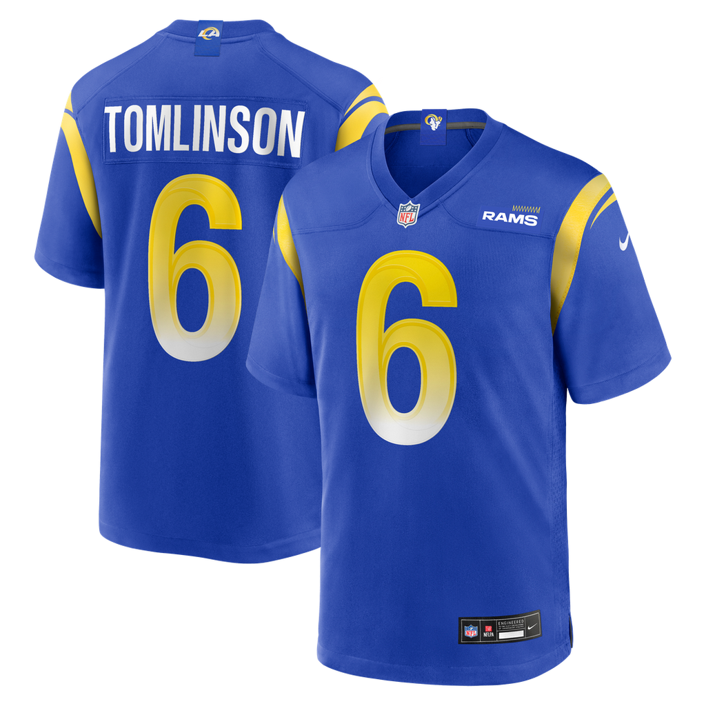 Los Angeles Rams Tre'Vius Hodges-Tomlinson Nike Team Game Jersey - Royal
