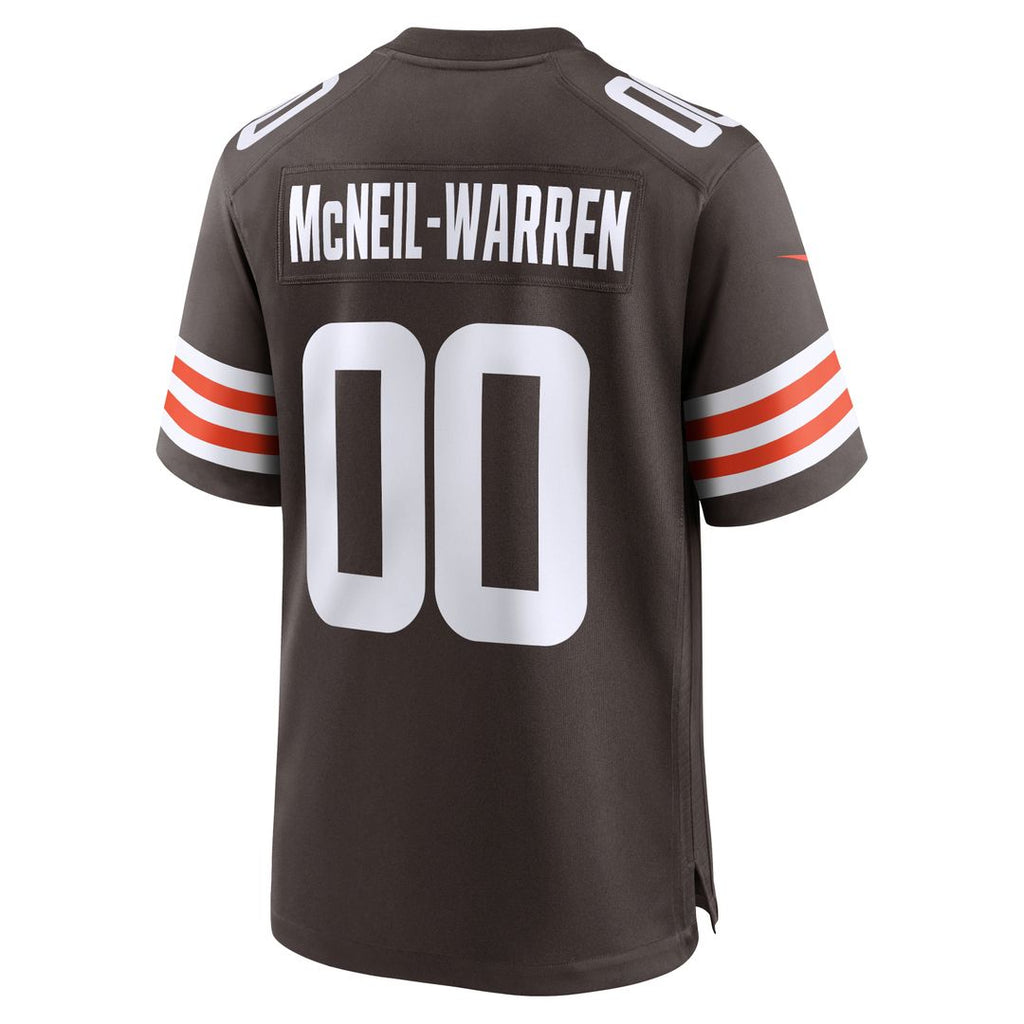 Cleveland Browns Emmanuel McNeil-Warren Nike Game Jersey - Brown