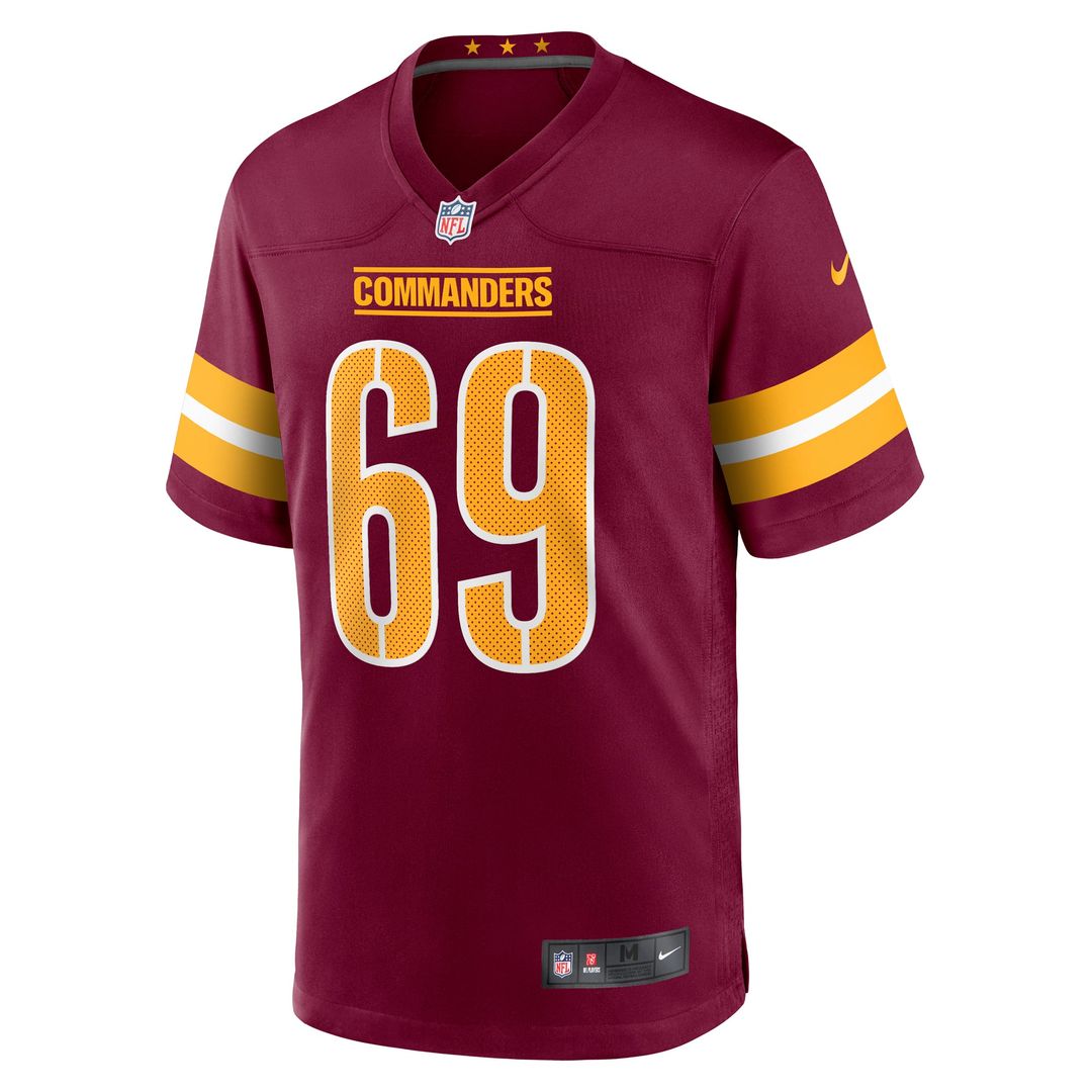 Washington Commanders Tyler Ott Nike Game Jersey - Burgundy