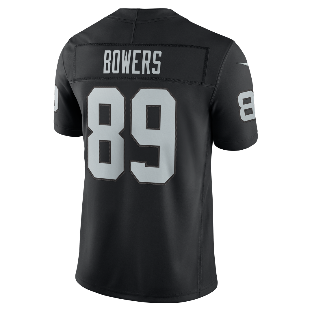 Las Vegas Raiders Brock Bowers Nike Vapor F.U.S.E. Stitched Limited Jersey - White