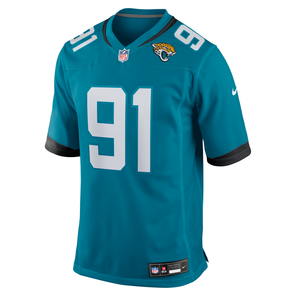 Jacksonville Jaguars Arik Armstead Nike Team Game Jersey - Teal