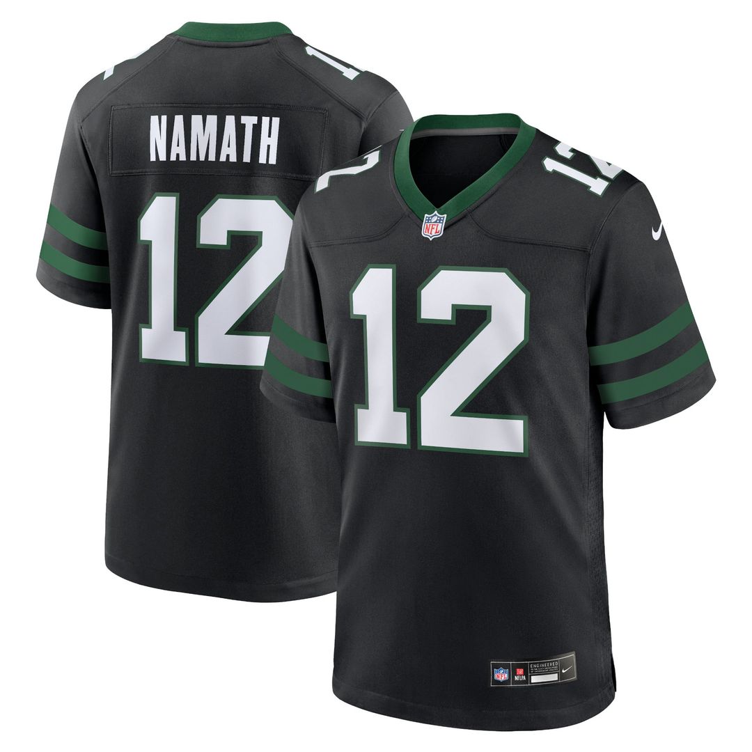 New York Jets Joe Namath Nike Game Jersey - Legacy Green