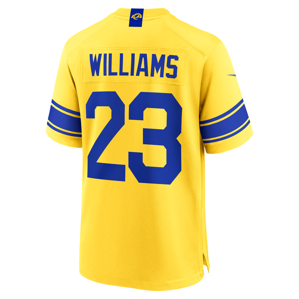 Los Angeles Rams Kyren Williams Nike White Game Player Jersey - White