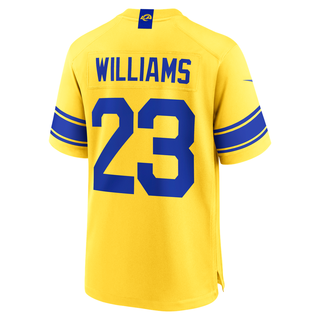 Los Angeles Rams Kyren Williams Nike White Game Player Jersey - White
