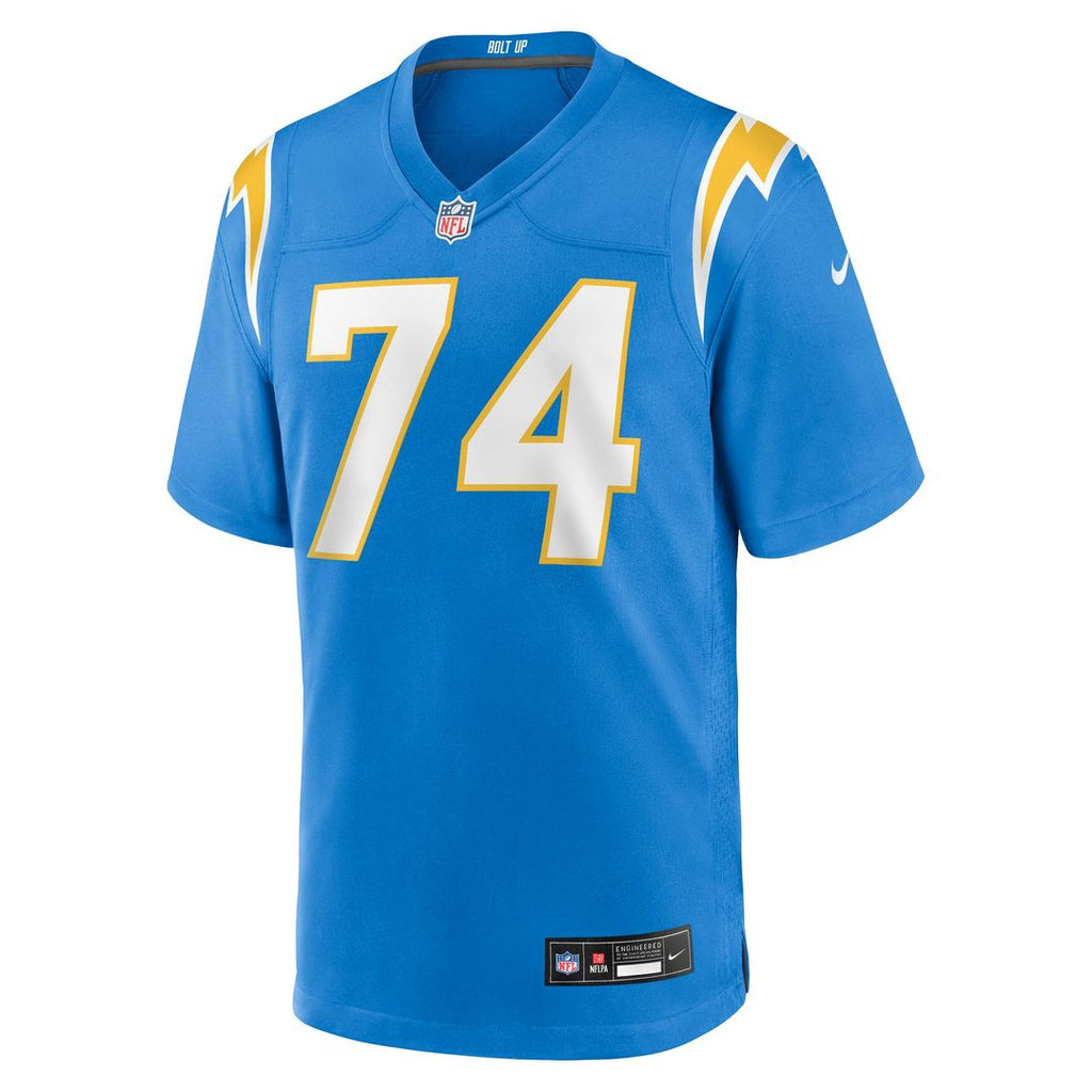 Los Angeles Chargers Kayode Awosika Nike Team Game Jersey - Powder Blue
