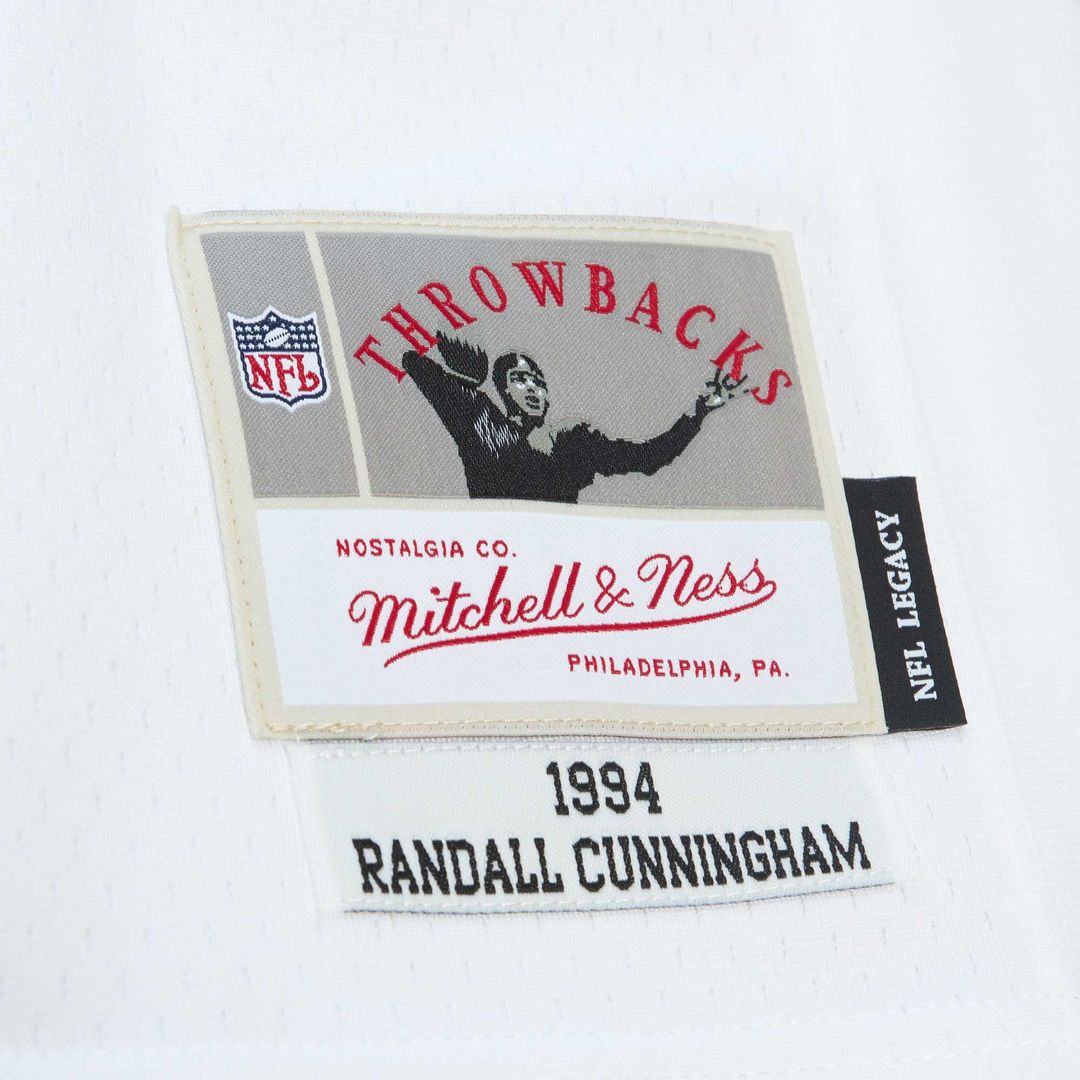 Philadelphia Eagles Randall Cunningham Mitchell & Ness Legacy Replica Jersey - White