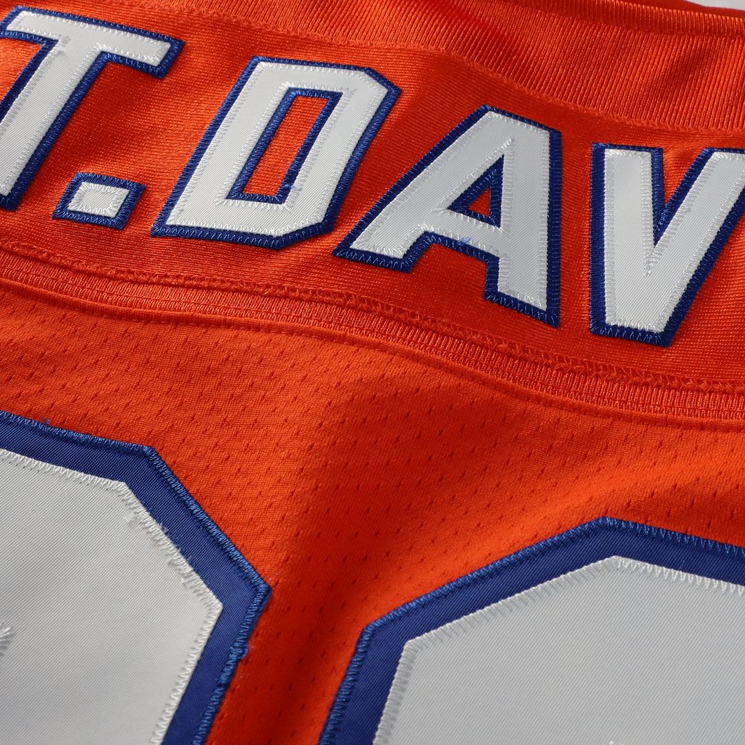 Denver Broncos Terrell Davis Mitchell & Ness 1995 Authentic Throwback Retired Player Jersey - Orange