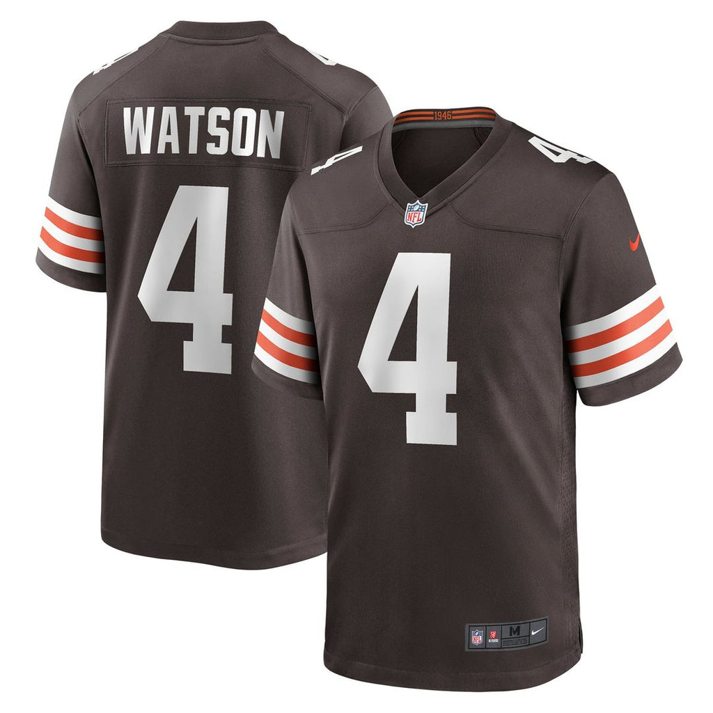 Cleveland Browns Deshaun Watson Nike Game Jersey - Brown