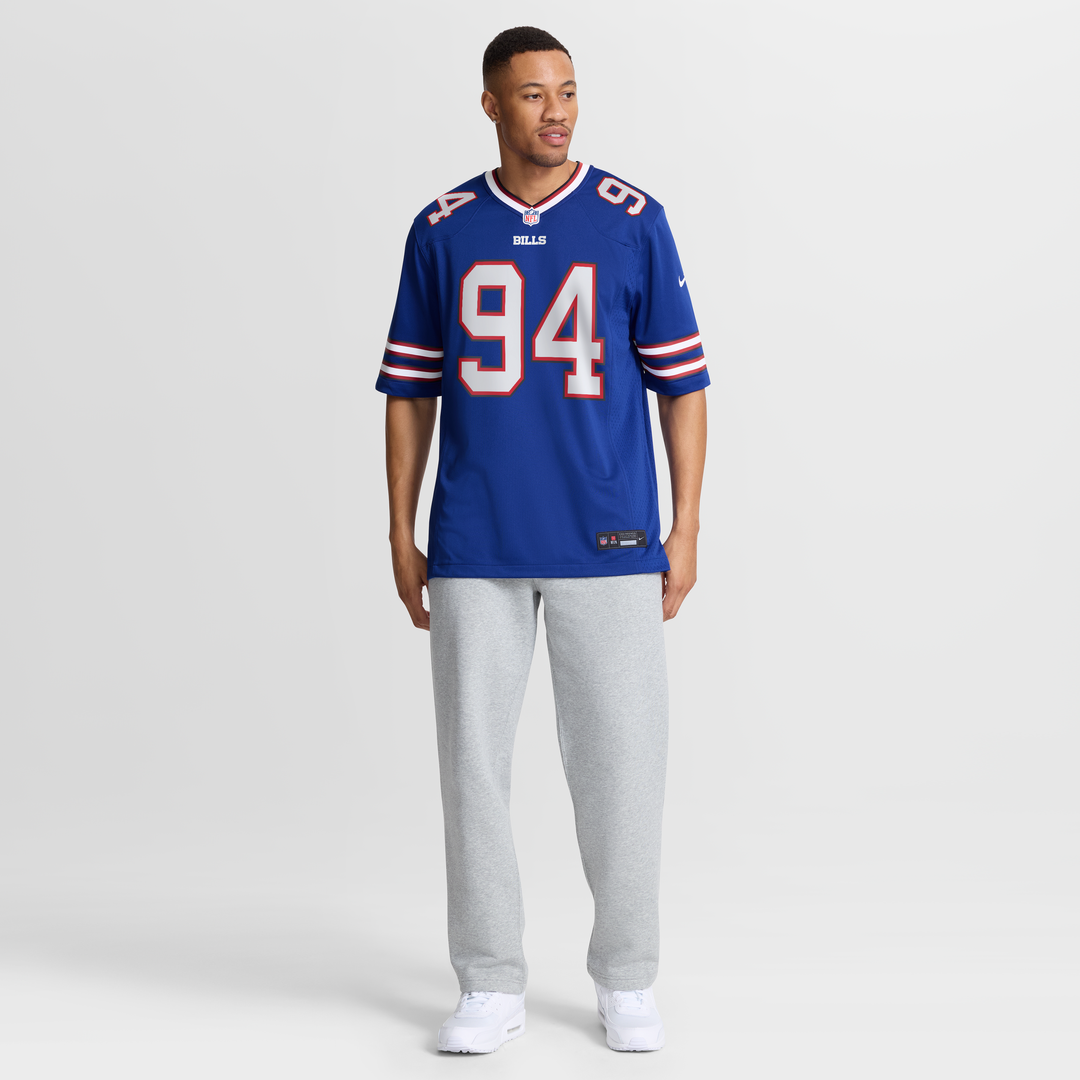 Buffalo Bills Andrew Brown Nike Game Jersey - Royal