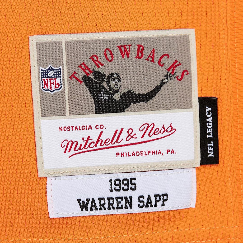 Tampa Bay Buccaneers Warren Sapp Mitchell & Ness 1995 Legacy Replica Jersey - Orange