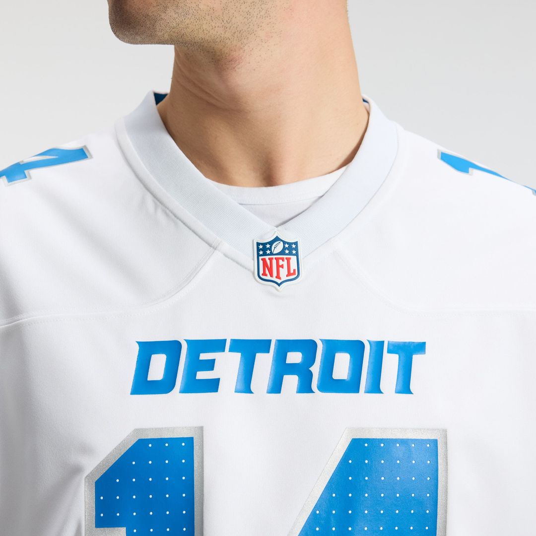 Detroit Lions Amon-Ra St. Brown Nike Game Jersey - Blue