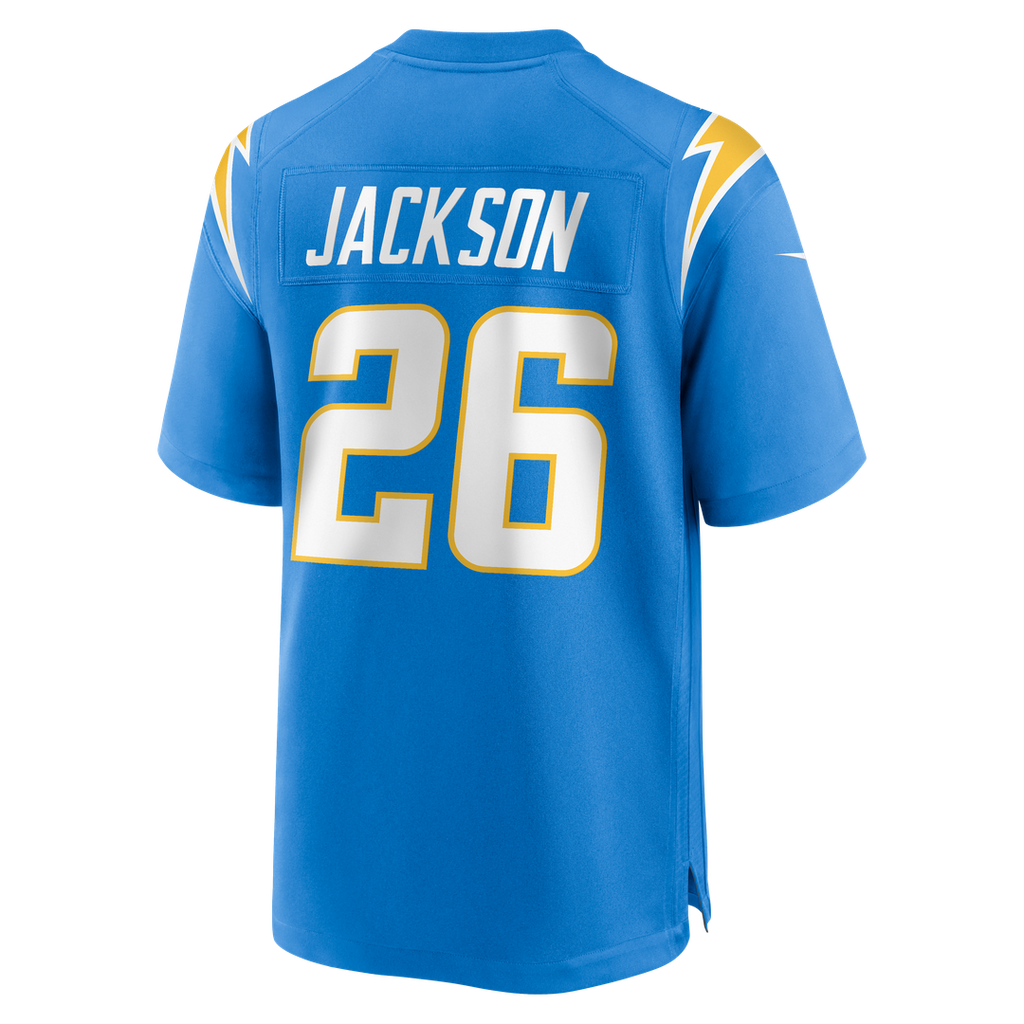 Los Angeles Chargers Donte Jackson Nike Team Game Jersey - Powder Blue