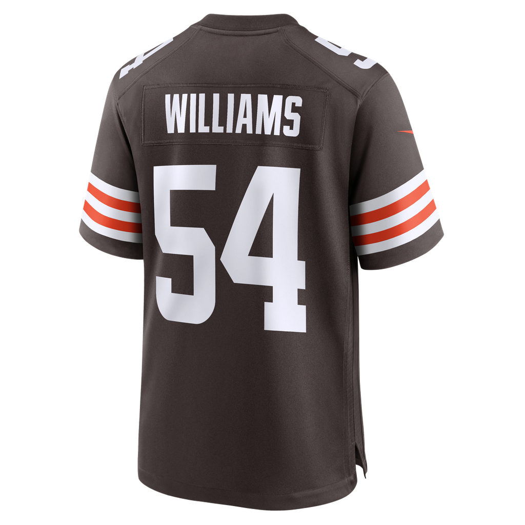 Cleveland Browns Sam Williams Nike Team Game Jersey - Brown