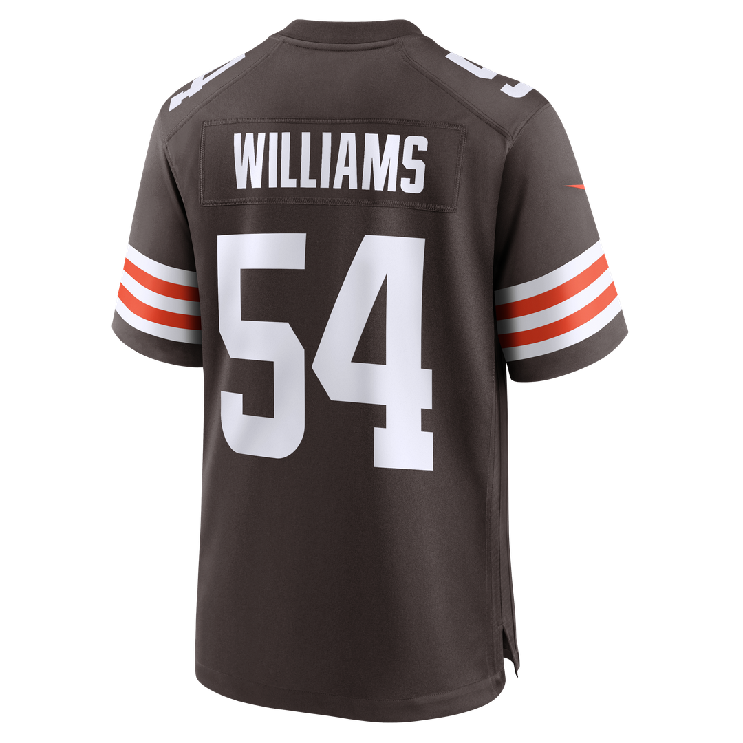 Cleveland Browns Sam Williams Nike Team Game Jersey - Brown