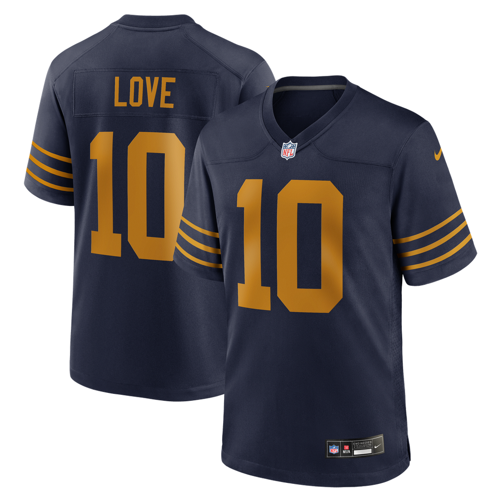 Green Bay Packers Jordan Love Nike The 1923 Classic Game Jersey - Navy