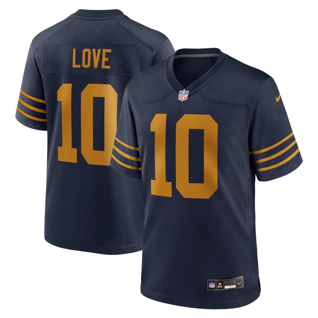 Green Bay Packers Jordan Love Nike Game Jersey - White