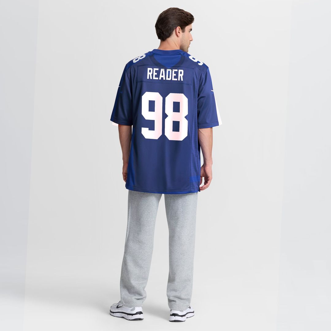 New York Giants D.J. Reader Nike Game Jersey - Royal